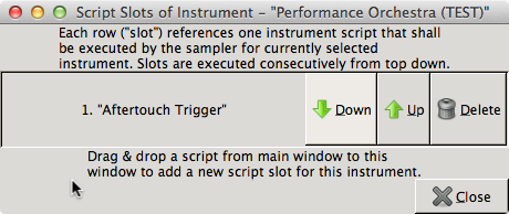 Gigedit script one slot